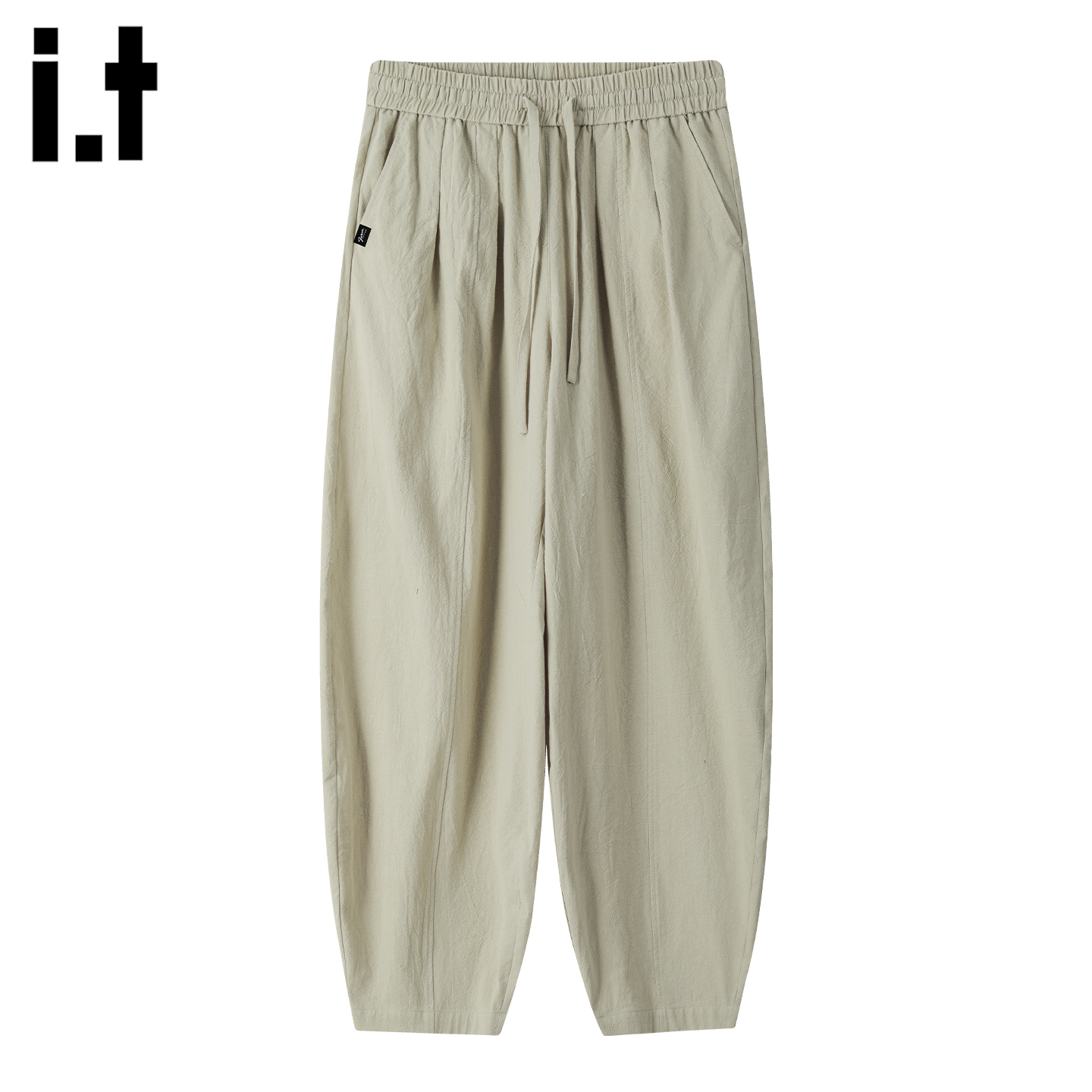 春秋新款男士休闲裤宽松束脚长裤