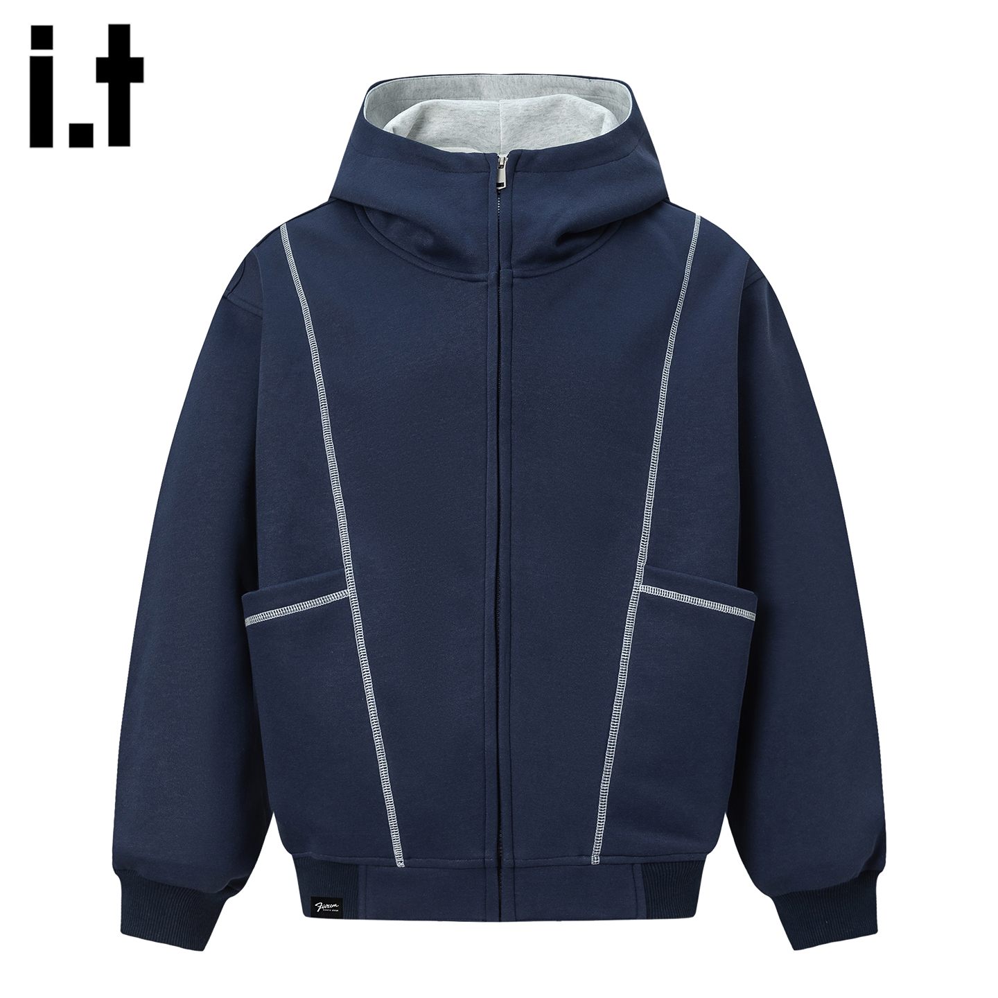 保暖潮牌常规2025年冬季美式拉链