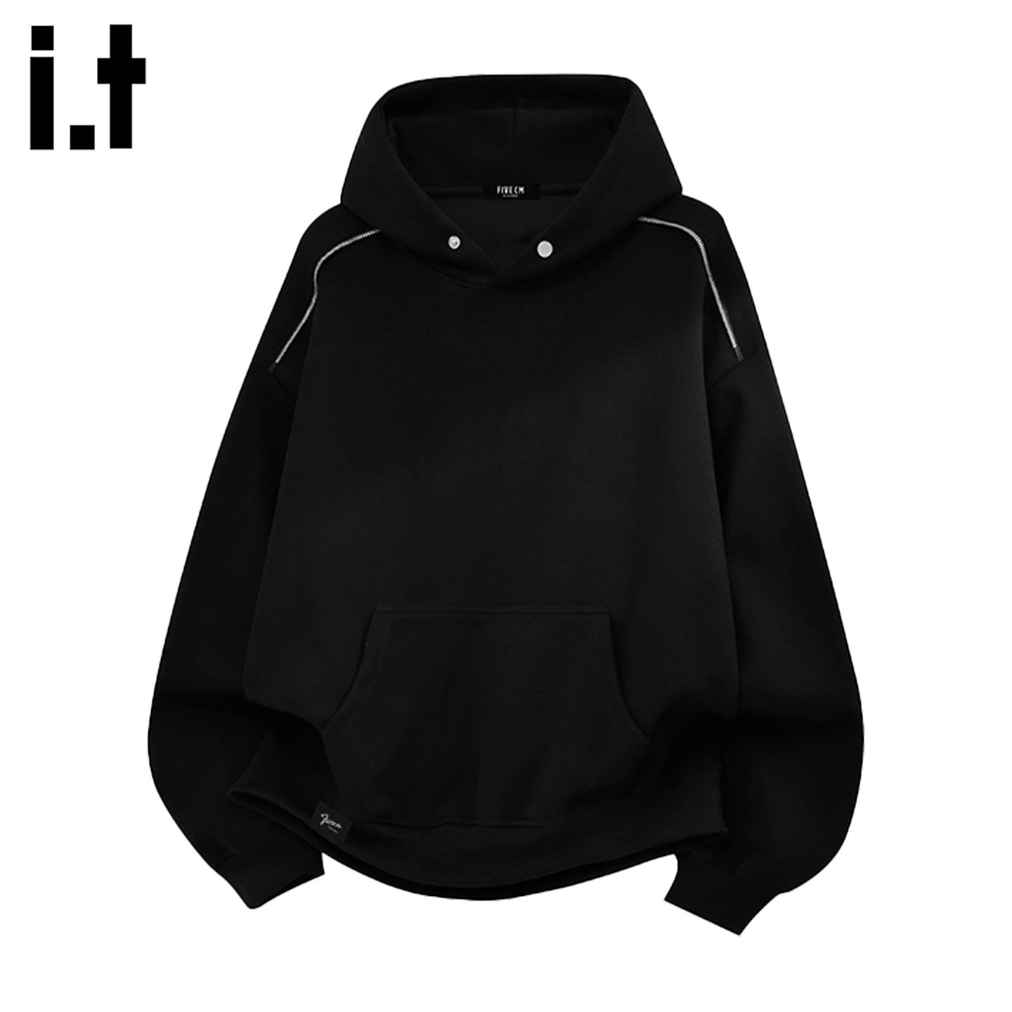 it :5cm/FIVECM美式复古连帽卫衣男女潮牌高级感春季新款宽松上衣