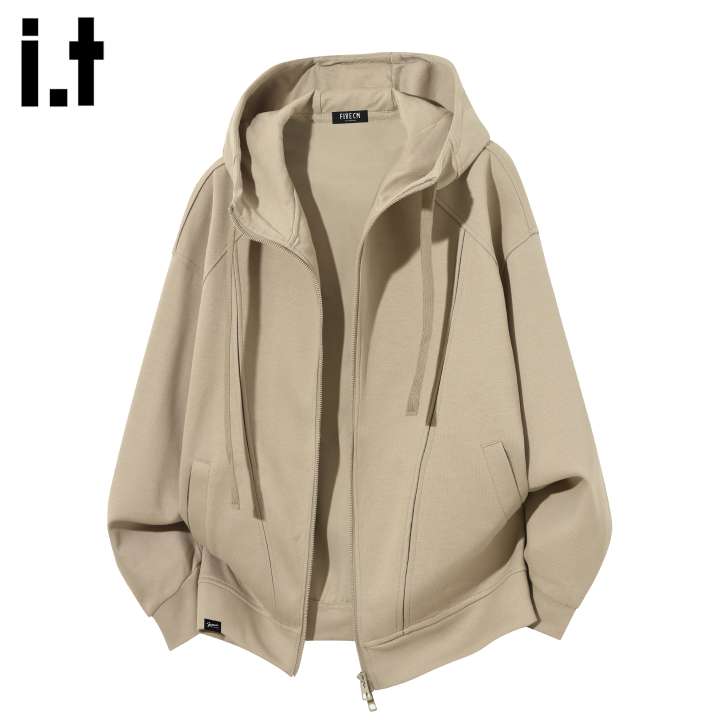 复古连帽开衫卫衣男士2025秋冬