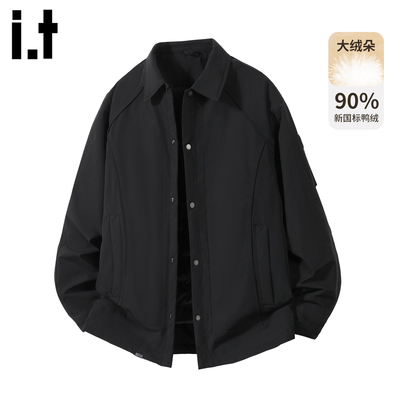 it5cm轻薄90鸭绒羽绒服男款