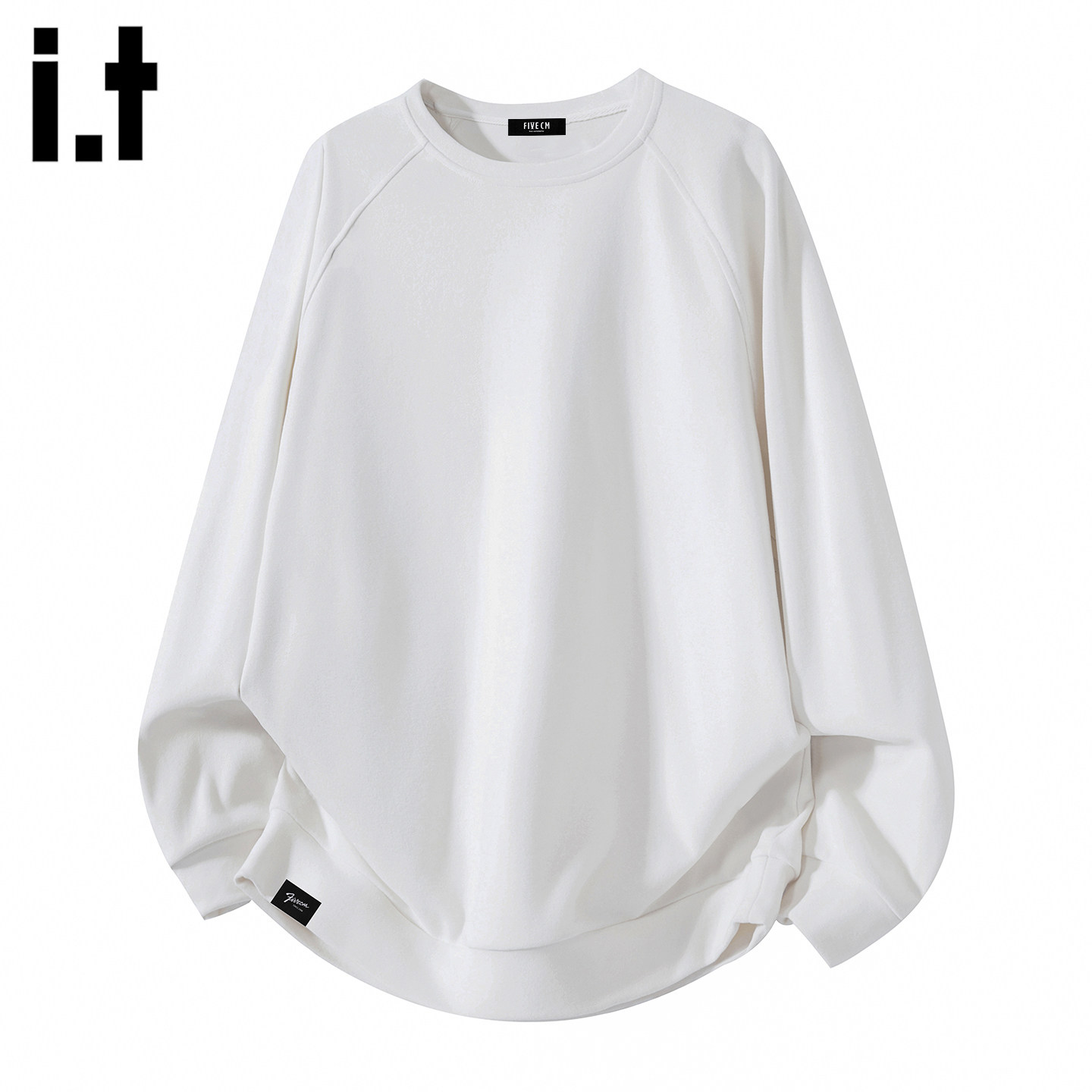 it :5cm/FIVECM春季潮牌长袖T恤男宽松港风印花痞帅休闲上衣潮