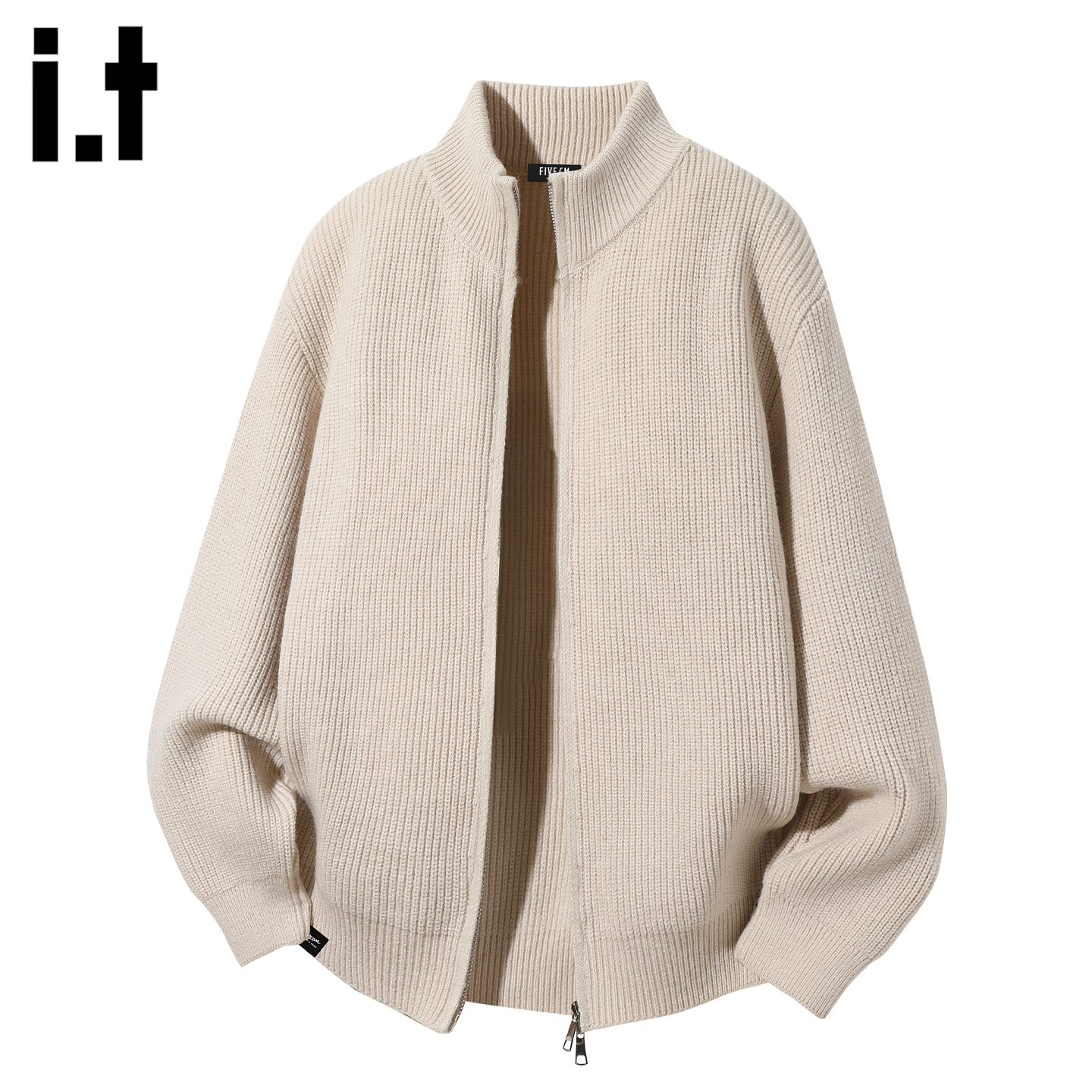 潮流复古开衫毛衣外套慵懒风