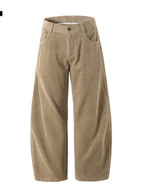 it :5cm/FIVECM美式灯芯绒宽松休闲裤男款2025秋冬百搭阔腿直筒裤