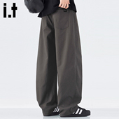 宽松直筒长裤 子潮牌 男2025新款 秋冬新款 5cm FIVECM复古休闲裤