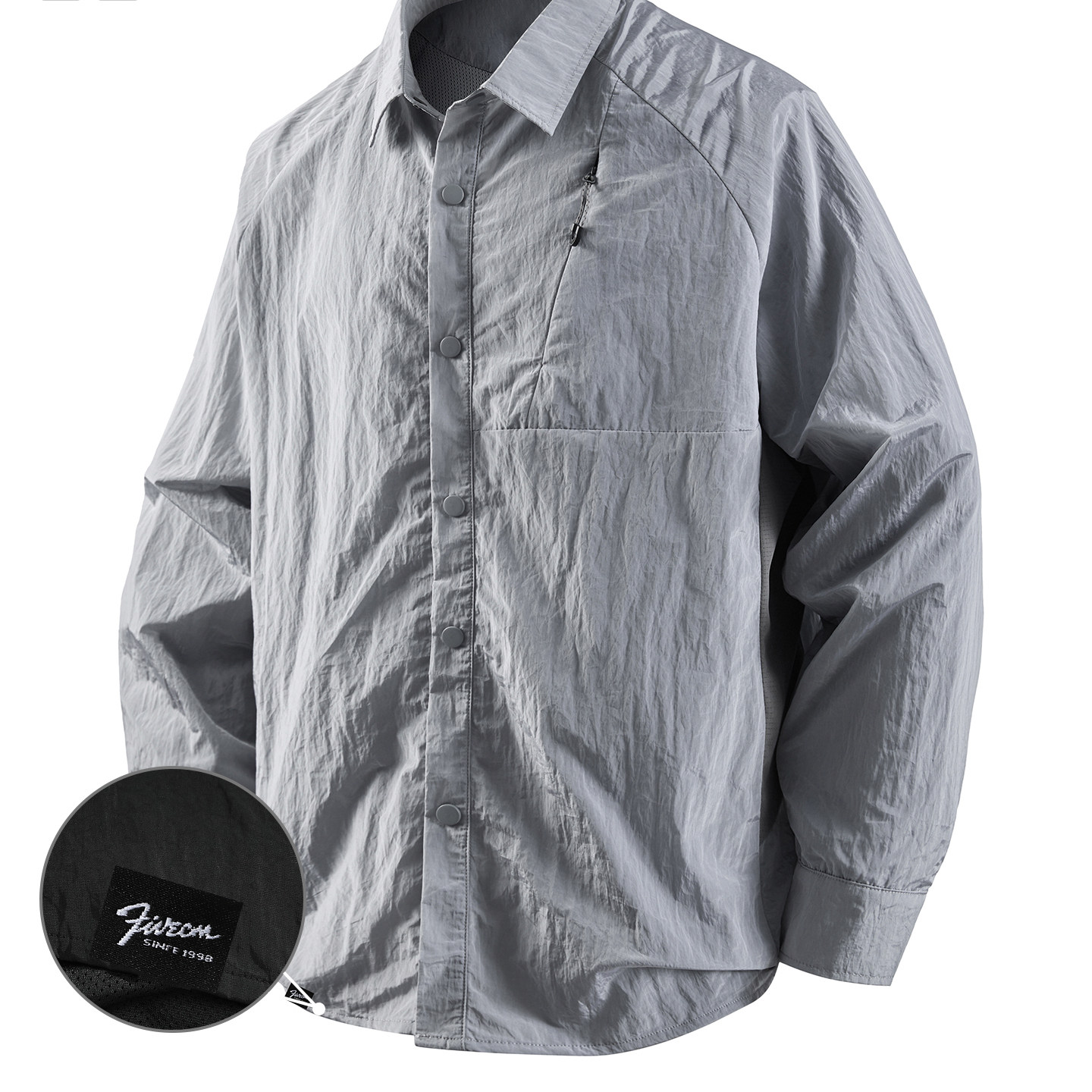 it :5cm/FIVECM轻量化日系男装透气宽松运动工装衬衫式夹克外套,男装,T恤,淘宝优惠券,粉丝福利购,淘宝优惠卷