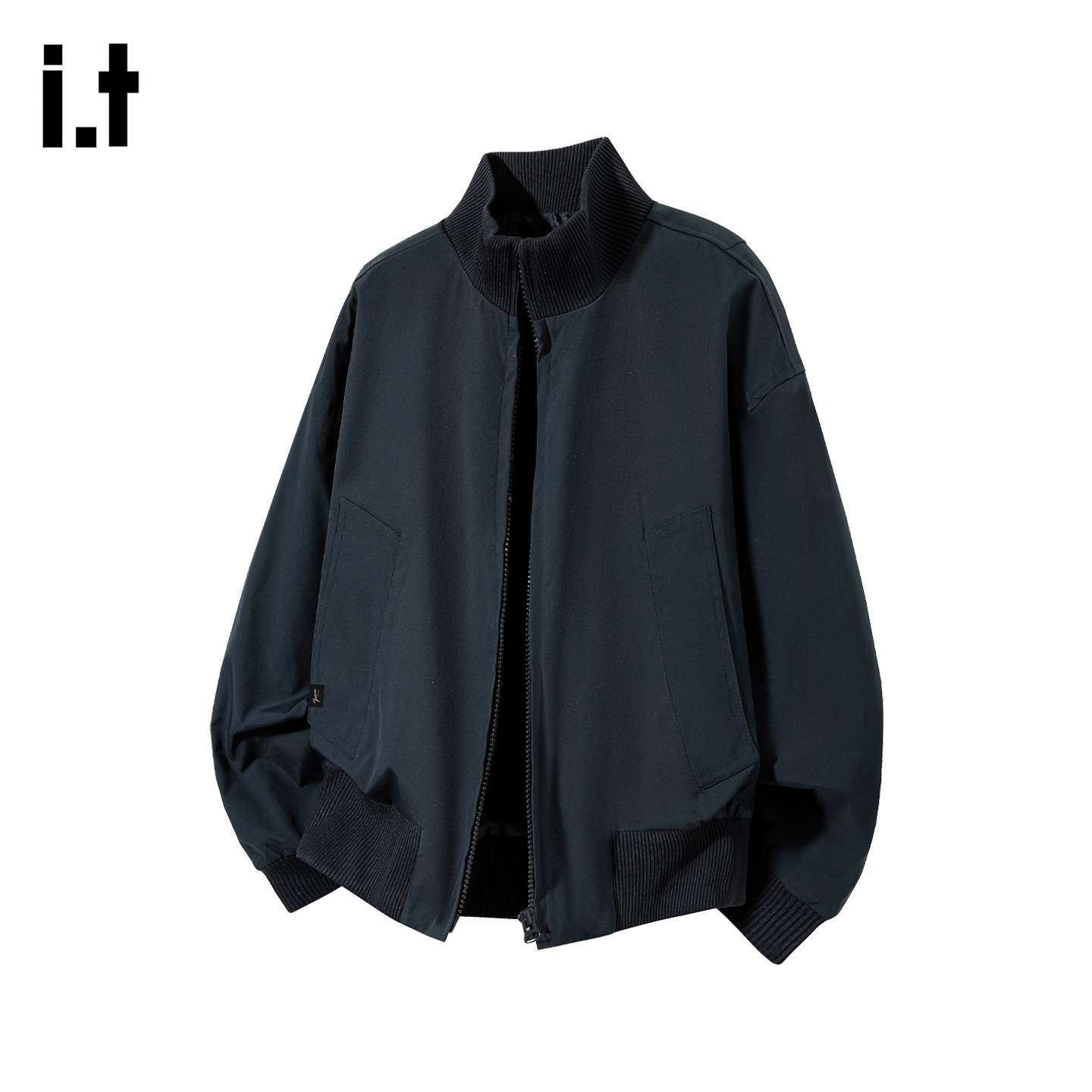 it者立领棒球服夹克外套男