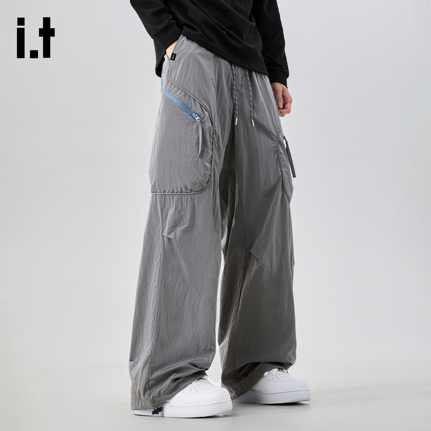 5cm直筒中腰梭织秋冬男款运动