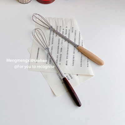 304不锈钢家用打蛋器蛋糕搅拌小型手持手动厨房工具面粉洗米奶油