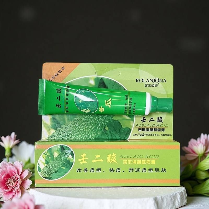 正品露兰姬娜痘克清 苦瓜清痘淡痕膏豆痕消痘去痘痘印 祛痘膏壬二
