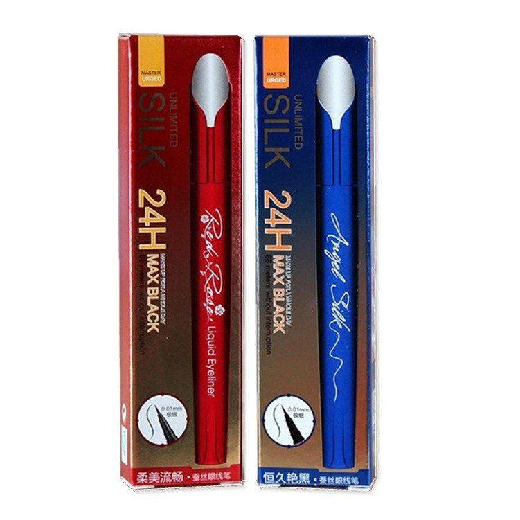 正品美茜儿蚕丝眼线液笔黑色眼线笔水笔蓝色2个包装可选不脱妆眼,彩妆/香水/美妆工具,眼线,淘宝优惠券,粉丝福利购,淘宝优惠卷