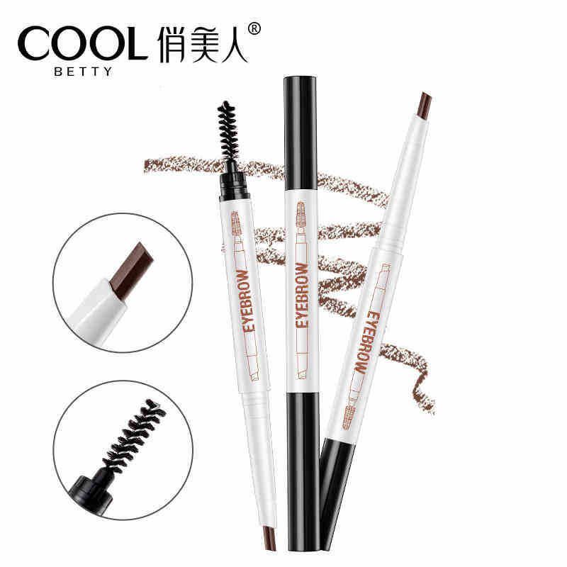 正品俏美人丝柔自动双头眉笔根根