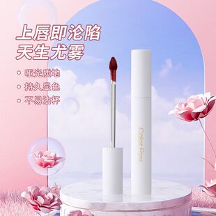 迷色粉丝不沾杯唇釉不掉色持久不粘杯口红女快速成膜哑光唇釉批发