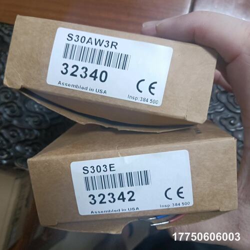邦纳传感器S30AW3R和S303E，。型号