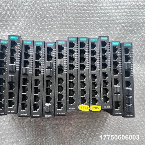 摩莎MOXA工业以太网交换机SDS-3008，成色，功能