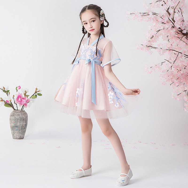 girl fairy Chinese style Hanfu children Tang costume Ruskirt Little Girl Antiquity Retro Ultra cents Dressin the Children/Baby/Family fitted , Children's Robes/Costume/National costume , Costume  category - from Buy2taobao.com to provide professional Taobao agent buy service