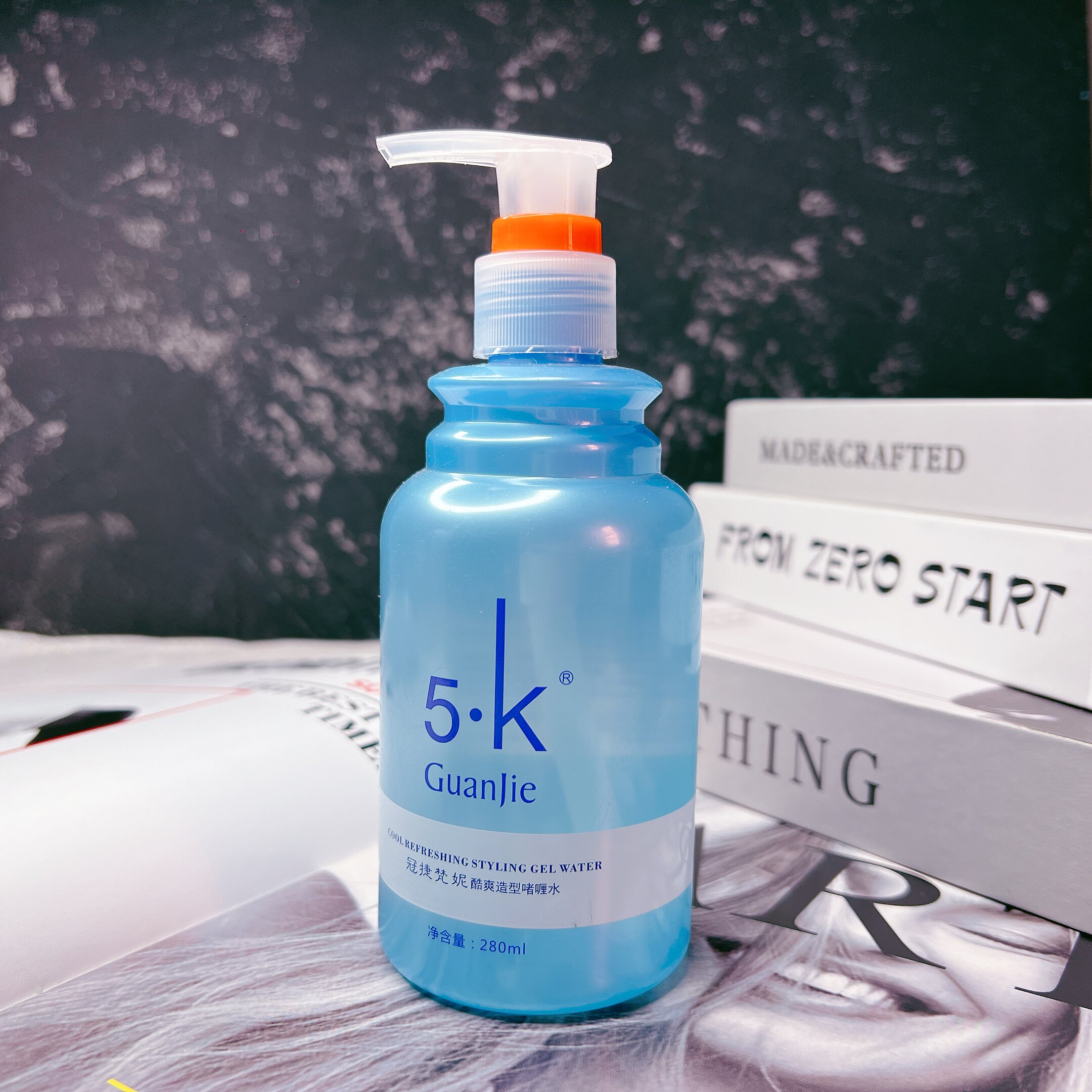 5K冠捷梵妮酷爽造型啫哩水膏清爽不油腻男女士发型保湿定型不起屑