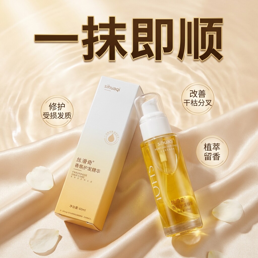 丝滑奇香氛护发精油柔顺不油腻