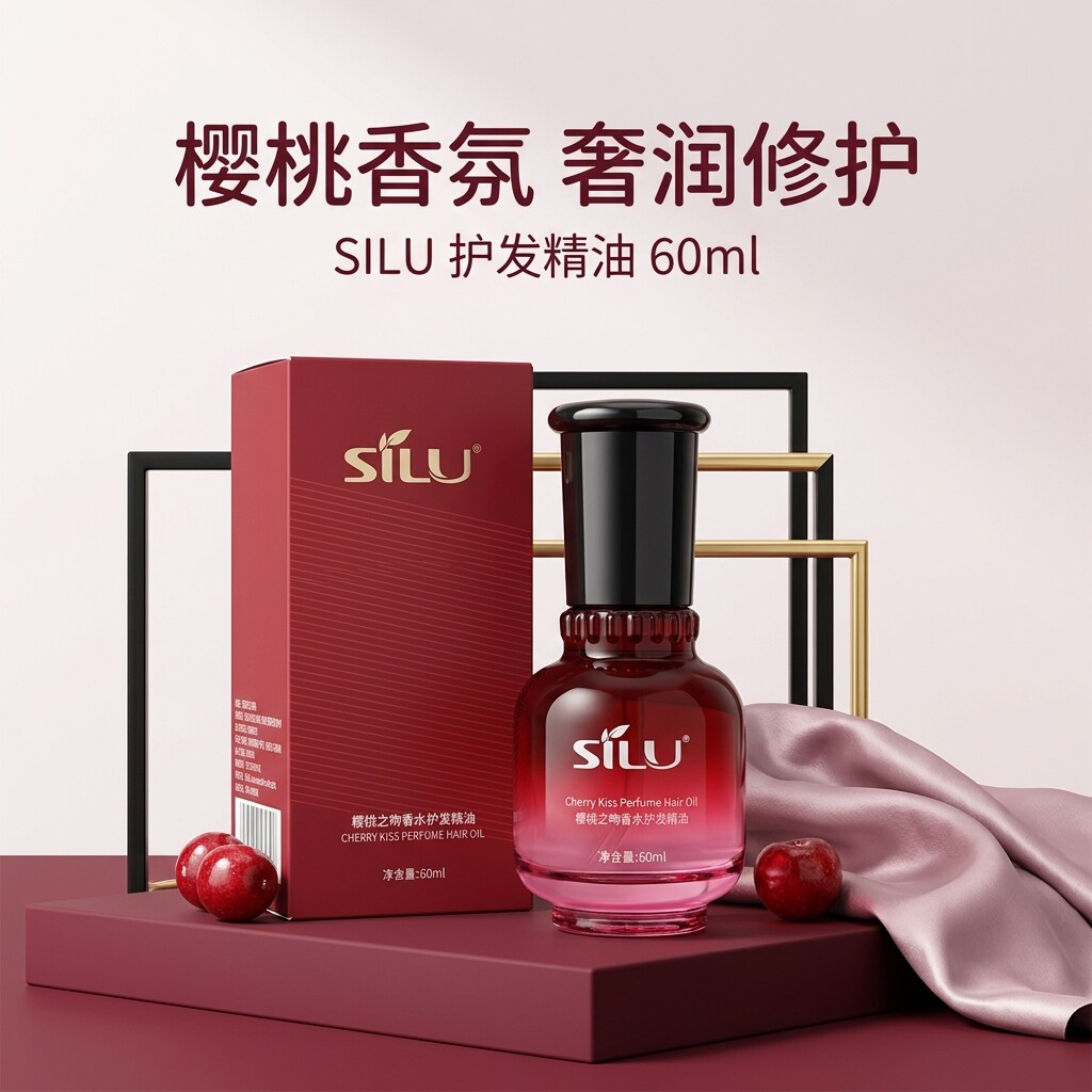 丝露杰香水护发精油不油腻亮泽