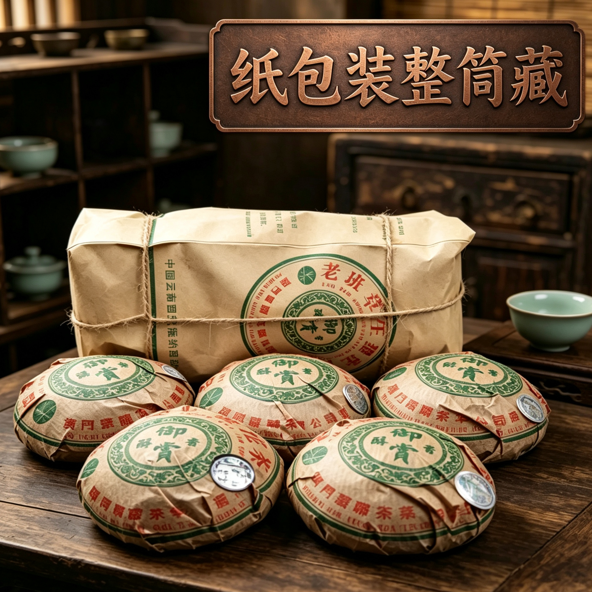 纯干仓普洱茶经久耐泡烟蜜香好喝