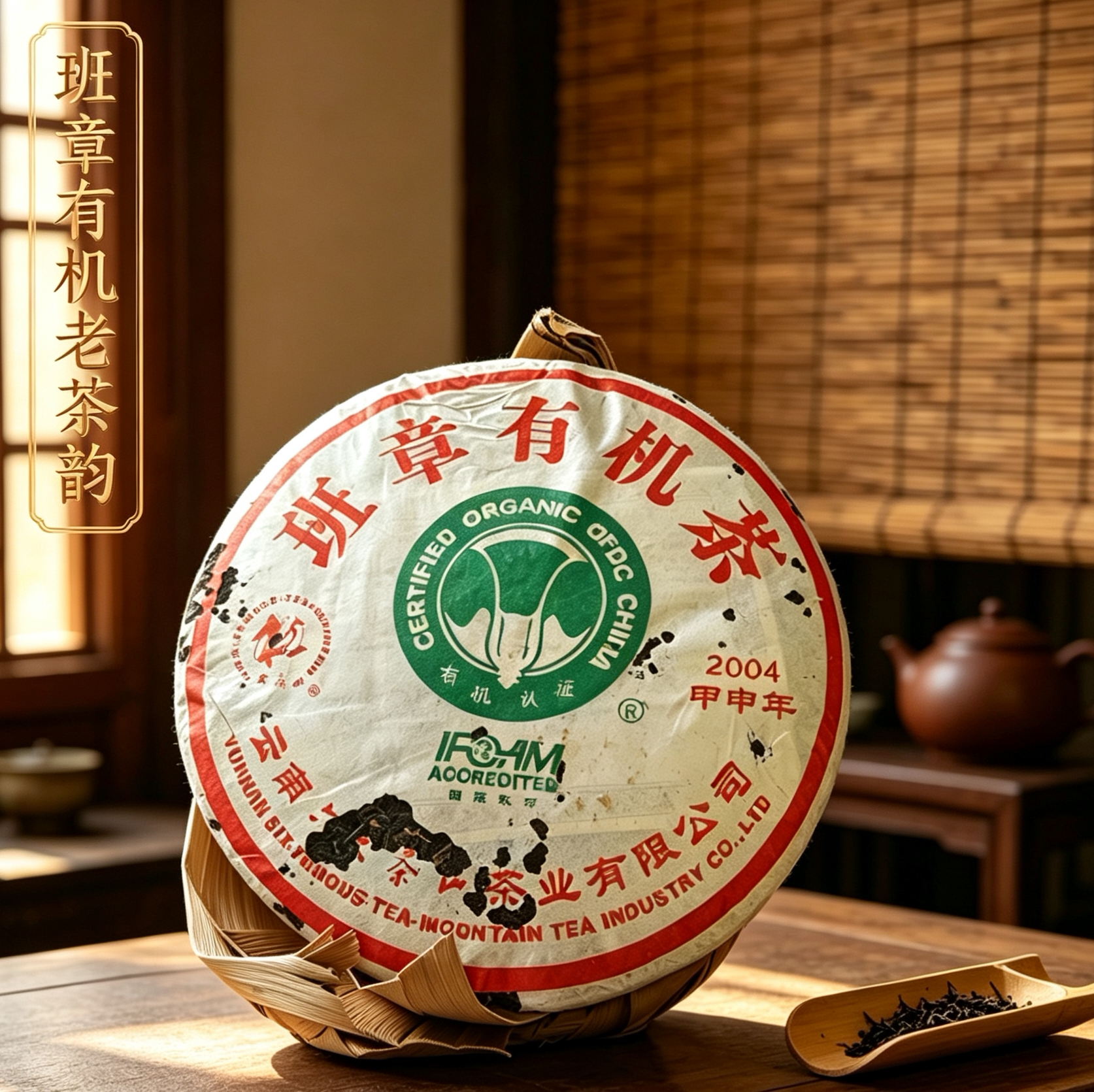 云南茶叶十年以上班章茶稠糯饱满