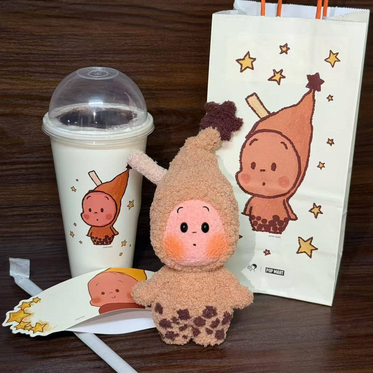 喜茶星星人联名限定制毛绒绒玩偶珍珠奶茶挂件收藏纪念送朋友礼物,模玩/动漫/周边/娃圈三坑/桌游,动漫挂件/文具,淘宝优惠券,粉丝福利购,淘宝优惠卷