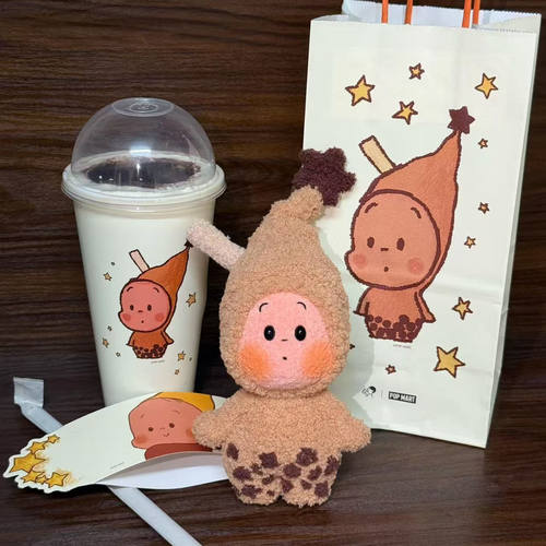喜茶星星人联名定制毛绒挂件