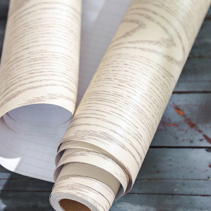 米色木纹贴纸自粘仿木木板原木PVC防水衣柜桌子木门旧家具翻新贴,家居饰品,软装墙贴,淘宝优惠券,粉丝福利购,淘宝优惠卷