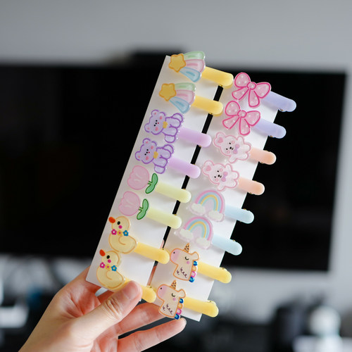 中号儿童卡通侧边夹发夹刘海夹