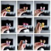 磨砂可爱儿童小号碎发夹婴幼儿安全侧边夹小女孩刘海夹韩版 发卡子