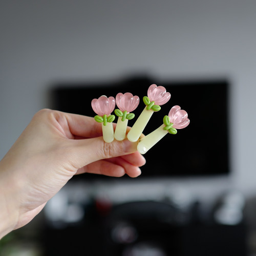 儿童中小号侧边夹小女生发夹