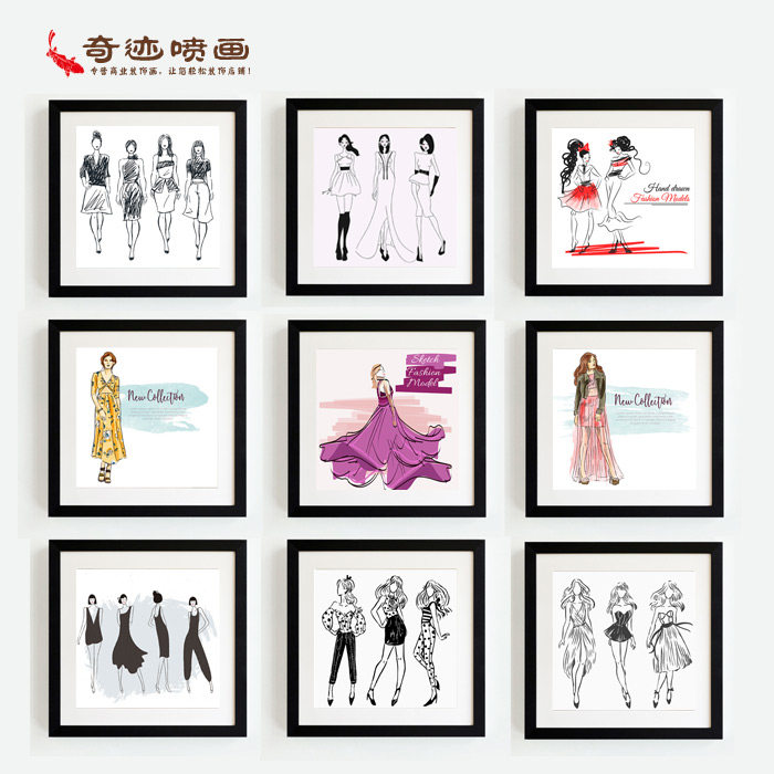 diy墙上相框画定制