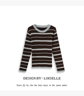 时尚 沁雅 LOISELLE洛赛儿 百搭休闲毛衣 玉米专享