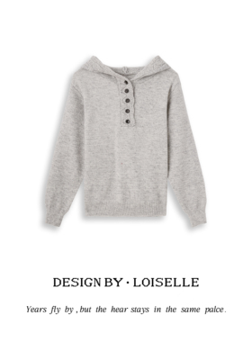 【官补之夜】LOISELLE洛赛儿【星河耿耿】时尚百搭休闲毛衣
