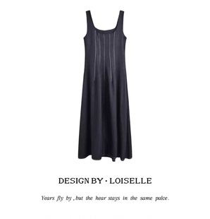 【玉米专享】LOISELLE洛赛儿【明镜连衣裙】时尚连衣裙 LS9817
