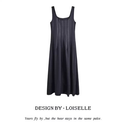 【玉米专享】LOISELLE洛赛儿【明镜连衣裙】时尚连衣裙 LS9817