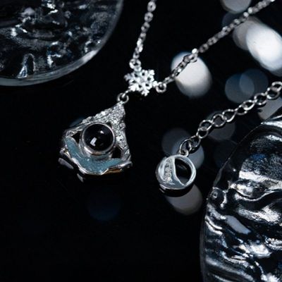 盗墓笔记张起灵投影石手链项链