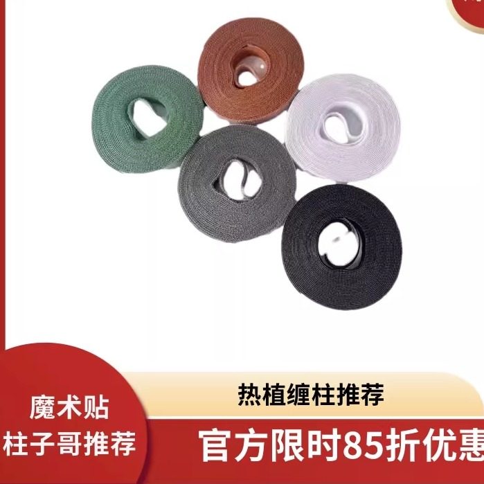 柱子哥热植定制版耐用可手撕简约百搭便利好用植物固定魔术贴绑带,鲜花速递/花卉仿真/绿植园艺,其它园艺用品,淘宝优惠券,粉丝福利购,淘宝优惠卷