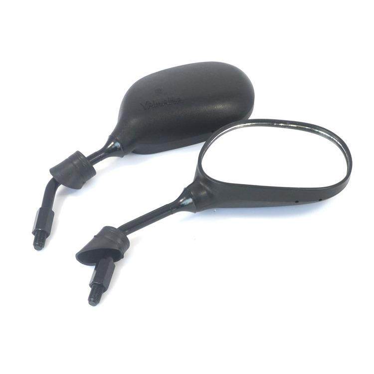 适用雅马哈弯梁摩托车JS110灵雅福发JYM110反光镜E8F8福发后视镜