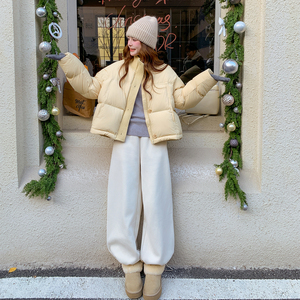 【档口 有货】 90绒 针织拼接羽绒服 2D122-2773-P345 控478图片