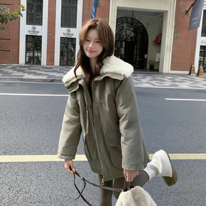 【 有货】大毛领工装派克服 2D122-2762-P235控348图片