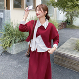 【档口有货】衬衫+卫衣三件套2D122-2704-P175控268，女装套装/套裙，2D122
