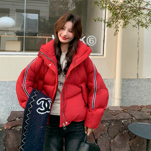 【 有货】圣诞新年红 90鹅绒服 2D122-2775-P415 控598图片