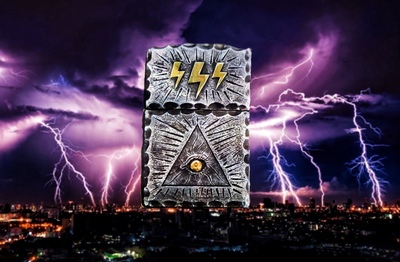 打火机CircleLifezippo925纯银