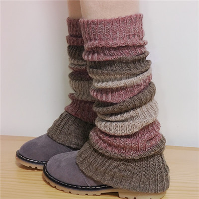 条纹袜套女童保暖护腿袜套春季