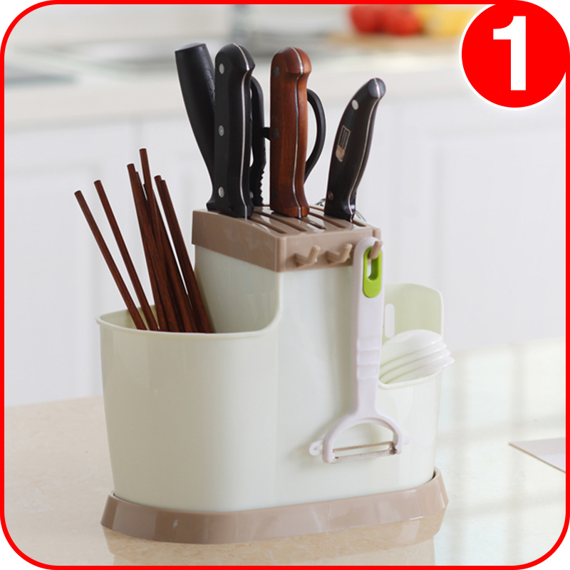 多功能筷子笼筷子餐具刀具厨房整理盒分格家居常用镂空筷架