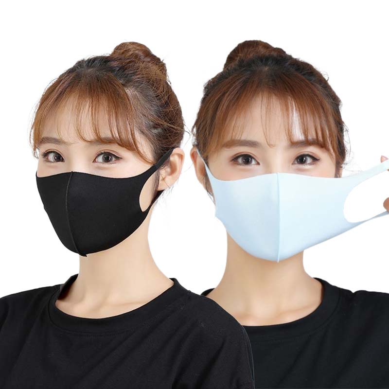 男女时尚明星同款口罩女神黑色个性潮款网红防尘透气冬天防寒保暖