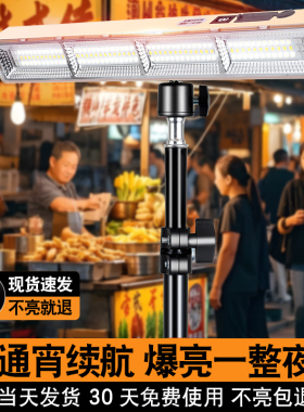 户外充电照明灯停电备用应急露营强光超亮led家用照明夜市摆摊灯