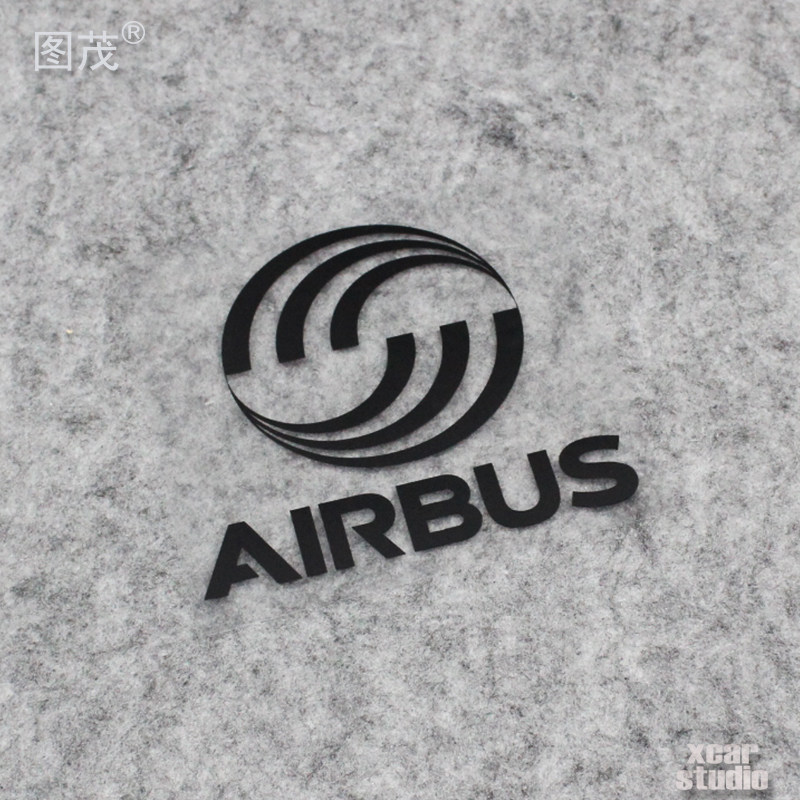 世界知名航空公司空中客车标志贴纸汽车电动车电脑箱包电瓶车贴