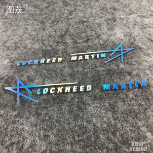 洛克希德公司标志 世界武器供应商 汽车电动车贴纸 防水